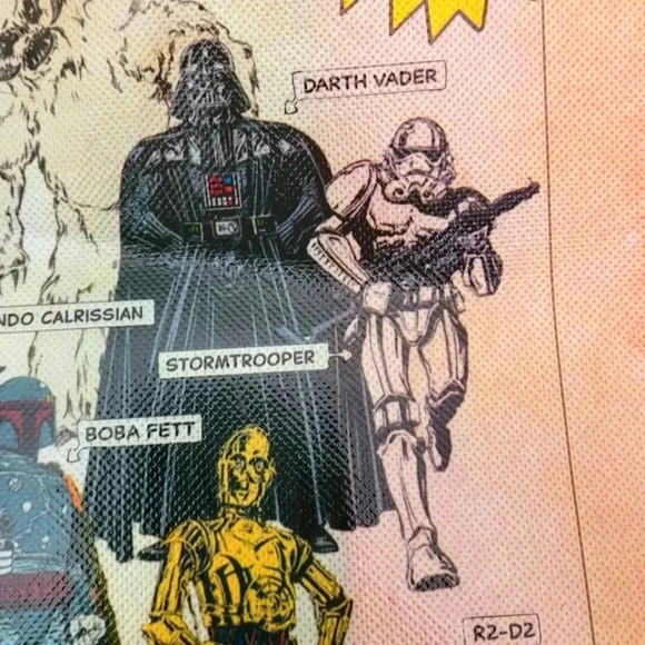 STAR WARS ACTION FIGURE BAG COLLECTIBLE COMIC BOOK COVER - Picture 4 of 6